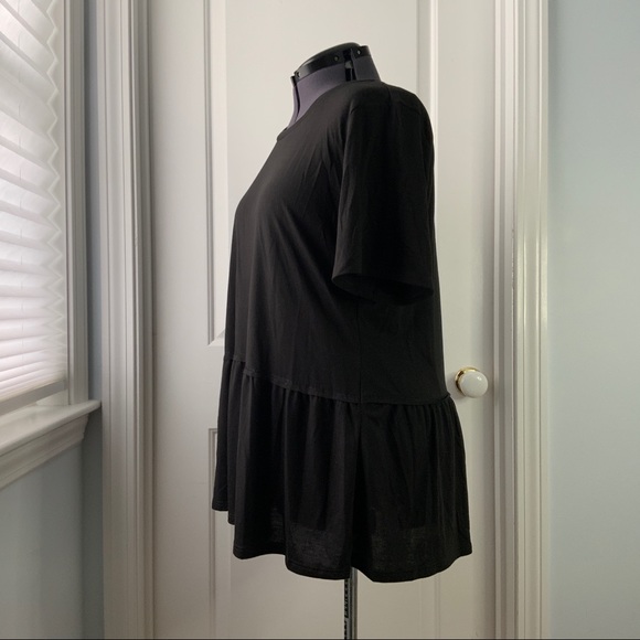 Faded Glory Plus Peplum Tee NWOT - Picture 4 of 8